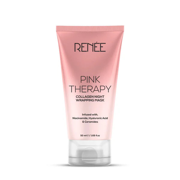 RENEE Pink Therapy Collagen Night Wrapping Anti-Aging Face Mask