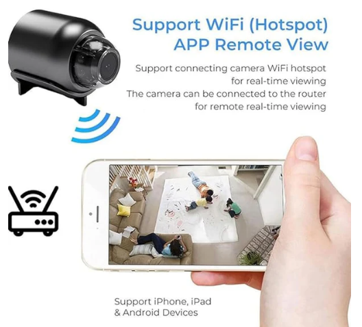 Smart Wireless Mini Camara