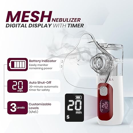 Antara AGEasy Mesh Nebulizer with LED Display