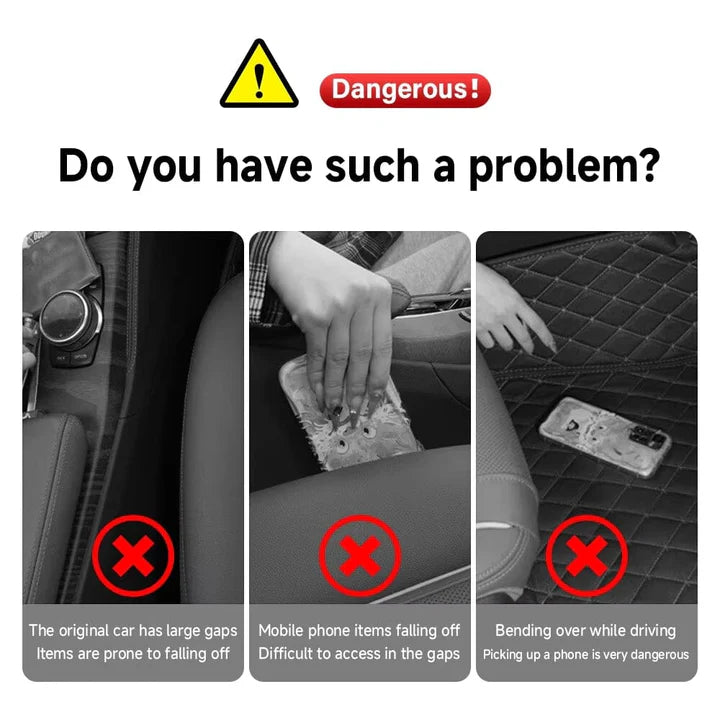 Car Seat Gap Stopper - No More Dropping Phones & Keys