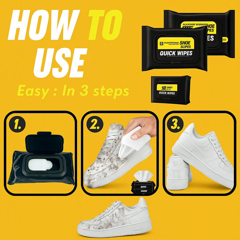 UltraSole™ – Instant Sneaker Cleaning Wipes | Buy 1 Get 1 Free