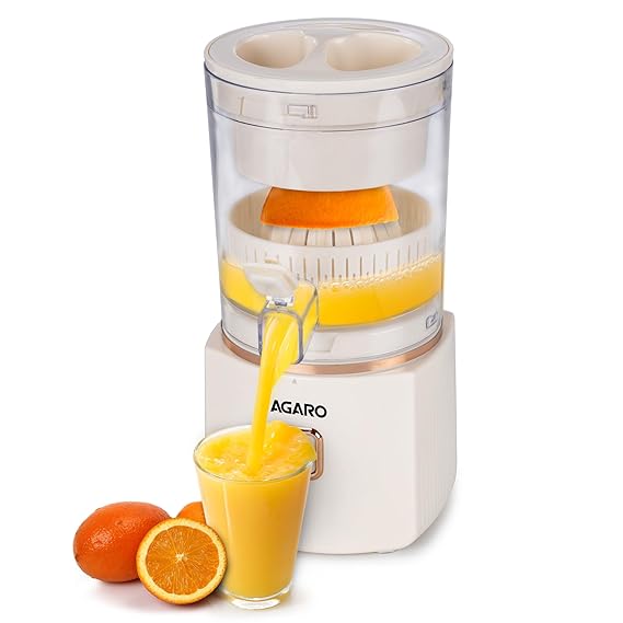 AGARO Electric Citrus Juicer – USB Rechargeable, Portable & Compact