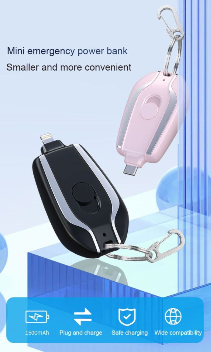 Mini keychain Power Bank